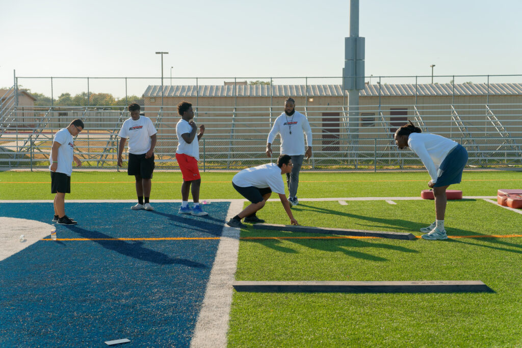 O Line Football Training