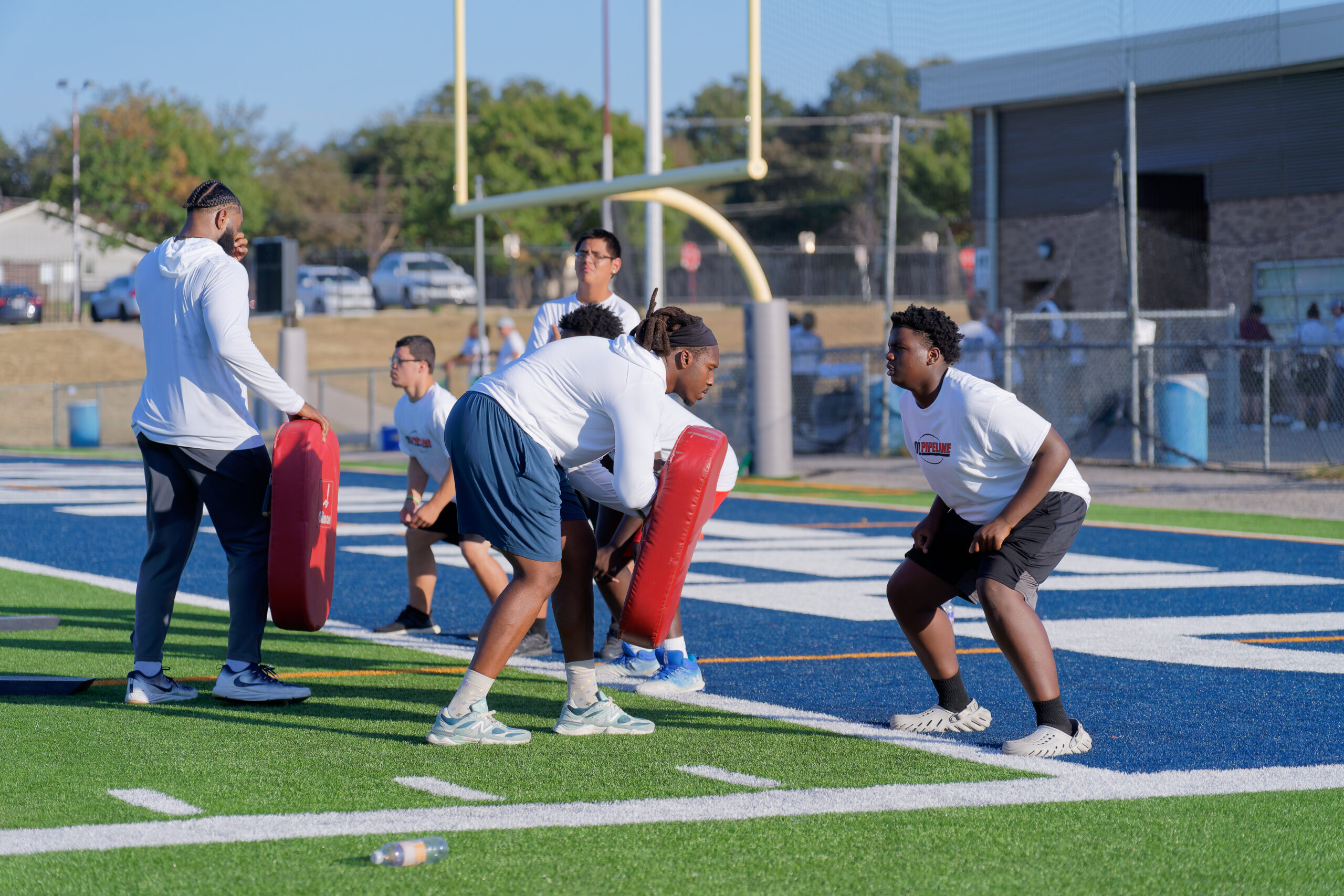 Offensive Line Football Training