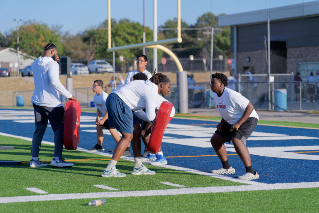O Line Football Training